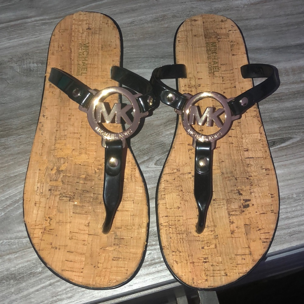 Michael Kors flip flops